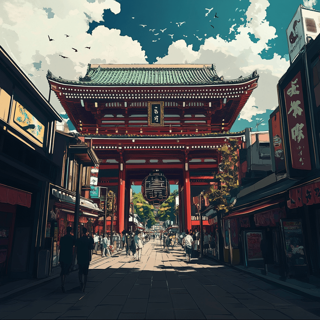 Asakusa (Demon Slayer) - Le quartier où Tanjiro combat les démons